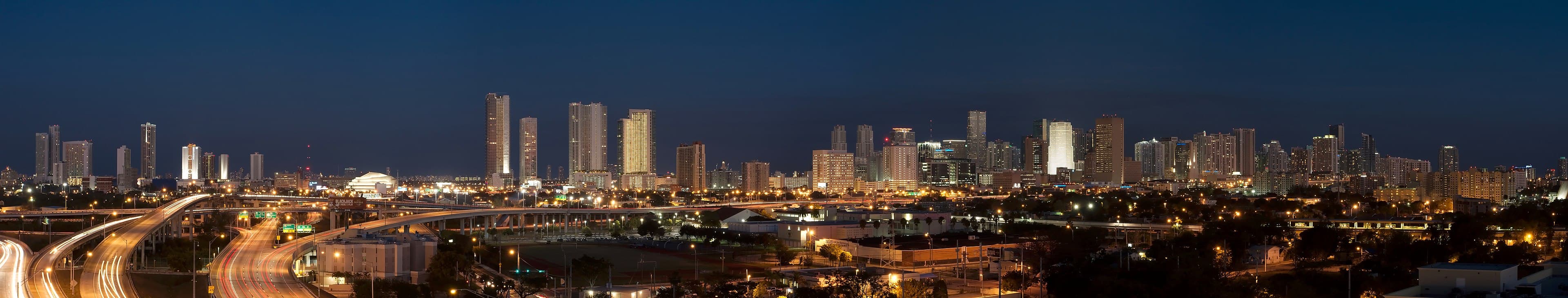 Miami, FL skyline